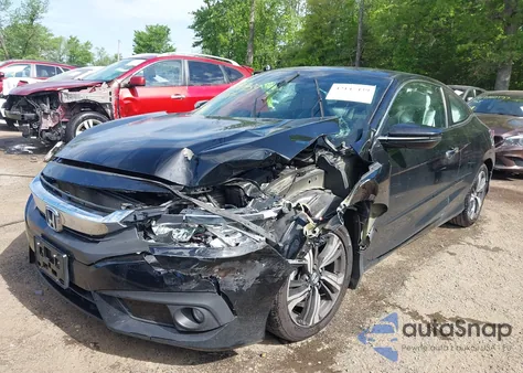 2016 Honda Civic Touring из США, поврежденный, VIN 2HGFC3B99GH358414